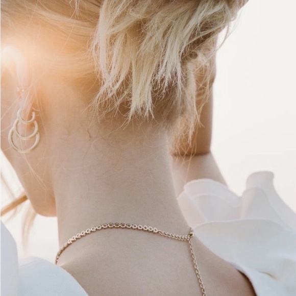 Zofia Day Co Thick Bubble Hoops - .5” - Picture 2 of 8